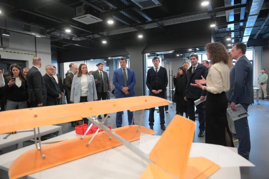 Сергей Кравцов и Глеб Никитин осмотрели первые лаборатории технопарка профессионального образования на базе «Нижполиграфа»