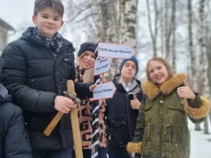 Нижегородские активисты «Движения Первых» присоединились к Всероссийской акции «0 верст до Крыма»
