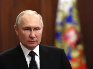 Президент Российской Федерации Владимир Путин выступил с обращением к гражданам России