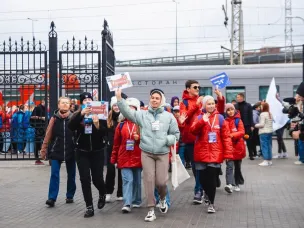 Школьники со всей России прибыли в Нижний Новгород на «Поезде Мечты»